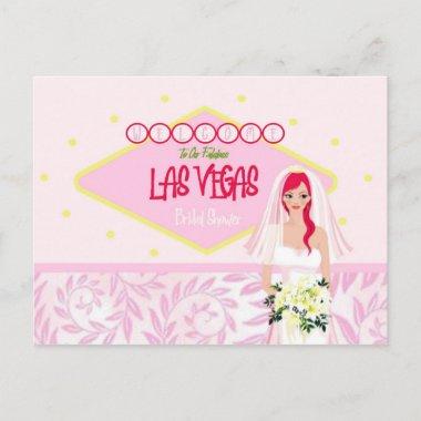 Welcome To Our Fabulous Las Vegas Bridal Shower Po Invitation PostInvitations