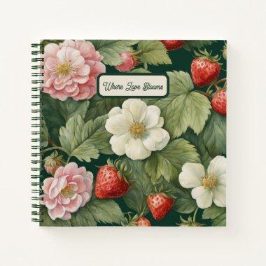 Where Love Blooms: Square Notebook