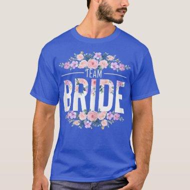 Womens Team Bride Bridesmaids JGA Party Wedding Gi T-Shirt