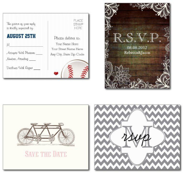Bridal Shower RSVP Cards