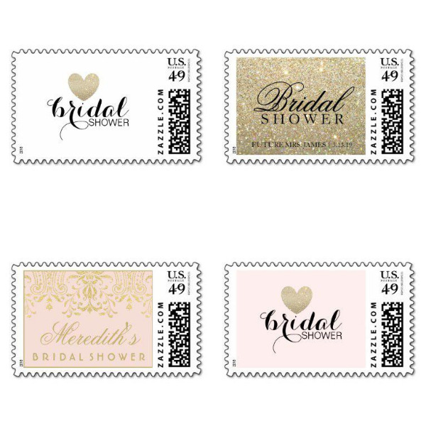 Bridal Shower Stamps