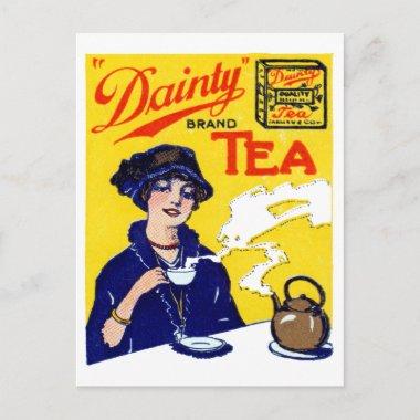 1910 Dainty Tea PostInvitations