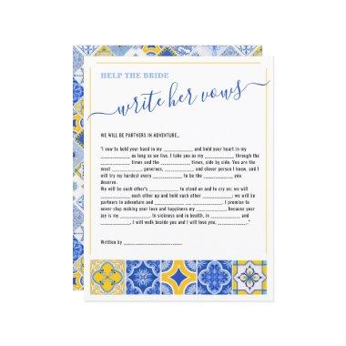 2 Help the Bride Write Her Vows  Game