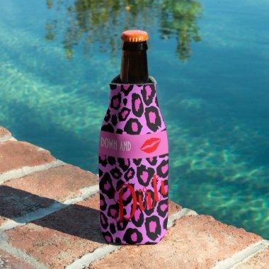 30th Dirty 30 Thirtieth Birthday Pink Girls Party Bottle Cooler