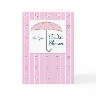 3979 Bridal Shower Umbrella Invitations