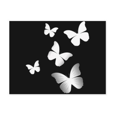 5 White Butterflies Post