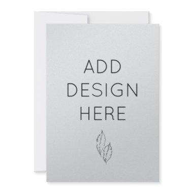 " Custom modern invitation