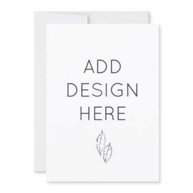 " Invitation  Custom Print