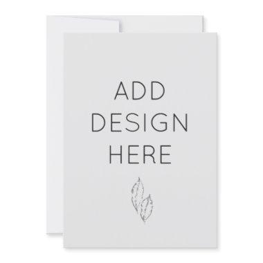 " Invitation  Custom Print