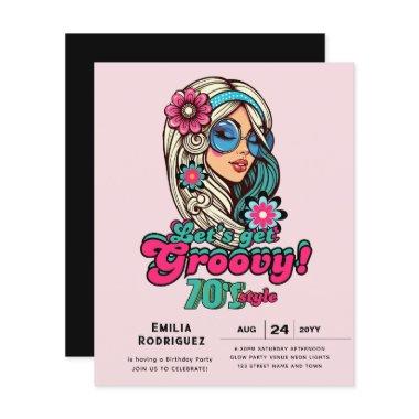 70s Groovy Boogie Retro Disco Birthday Party