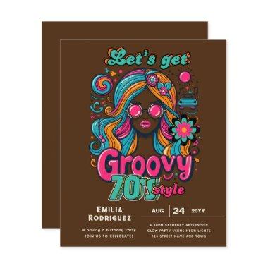 70s Groovy Boogie Retro Disco Birthday Party