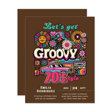 70s Groovy Boogie Retro Disco Birthday Party