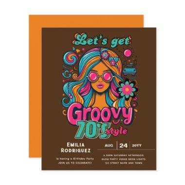 70s Groovy Boogie Retro Disco Birthday Party