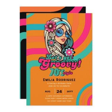 70s Groovy Boogie Retro Disco Birthday Party