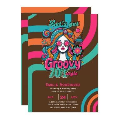 70s Groovy Boogie Retro Disco Birthday Party