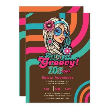 70s Groovy Boogie Retro Disco Birthday Party