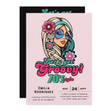 70s Groovy Boogie Retro Disco Birthday Party