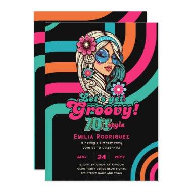 70s Groovy Boogie Retro Disco Birthday Party