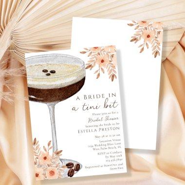 A Bride in a Tini Bit Martini