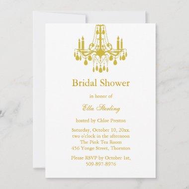 A Grand Ballroom Bridal Shower Invitations