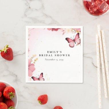 A Lifetime of Butterflies  Napkins