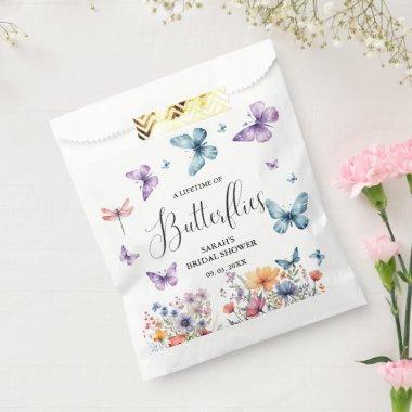 A lifetime of butterflies  Table Favor Bag
