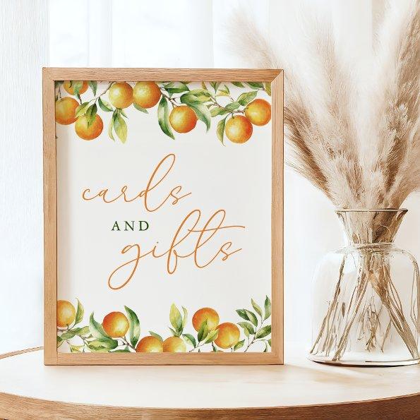 A Little Cutie Is On The Way  and Gifts Sign