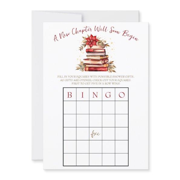 A New Chapter Begins! Baby Shower BINGO game