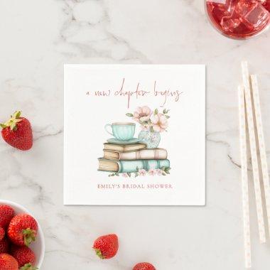 A new Chapter Begins Books Name  Napkins