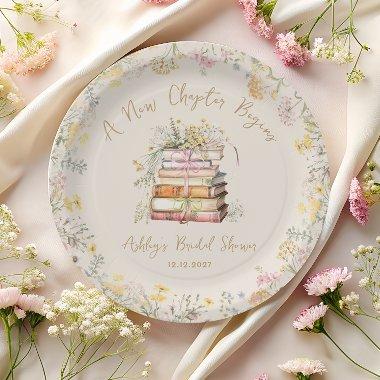 A New Chapter Begins Rustic  Paper Plates