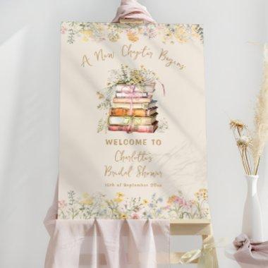 A New Chapter Begins Rustic  Welcome Foam Board