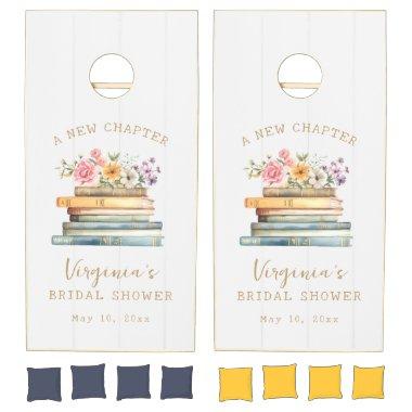 A New Chapter Books  Cornhole Set