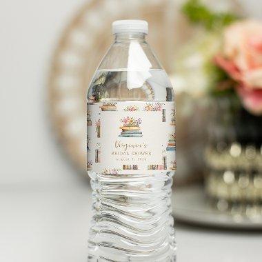 A New Chapter Books  Water Bottle Label