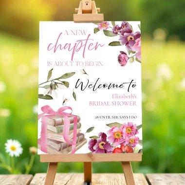 A New Chapter Books |  Welcome Sign