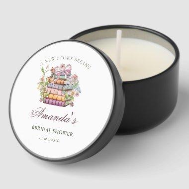 A New Chapter Story Book  Mini Candle Favors