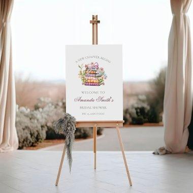 A New Chapter Story Book  Welcome Sig Foam Board