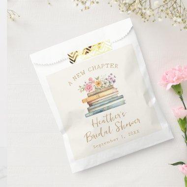 A New Chapter Wildflower Books  Favor Bag