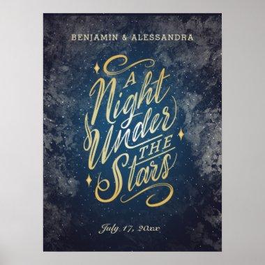 A Night Under the Stars Event Poster