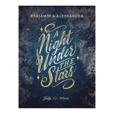 A Night Under the Stars Event Poster