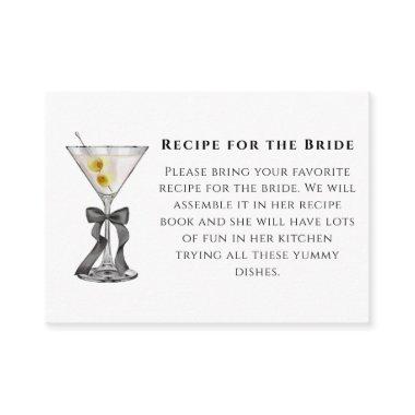 A Tini Bit Dirty Martini Black Bow Recipe Request Enclosure