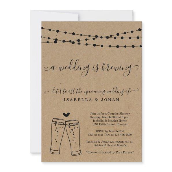 A Wedding is Brewing