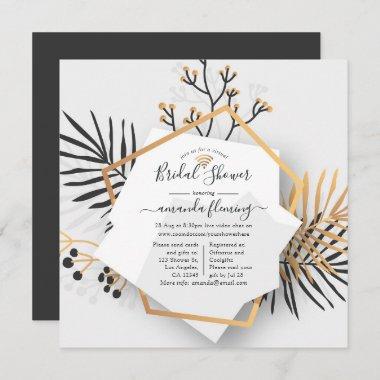 Abstract Geometric Exotic Tropical Virtual Shower Invitations