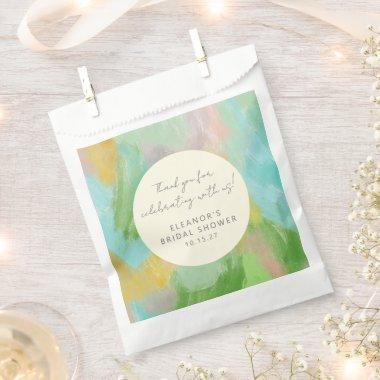 Abstract Watercolor  Custom Thank You Favor Bag