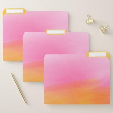 Abstract Watercolor Soft Background File Folder
