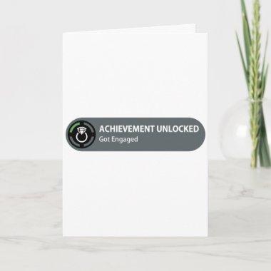Achievement Unlocked - Got Engaged Announcement