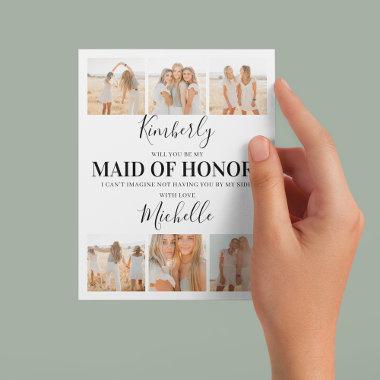 Add Photos Will You Be My Maid of Honor? Proposal