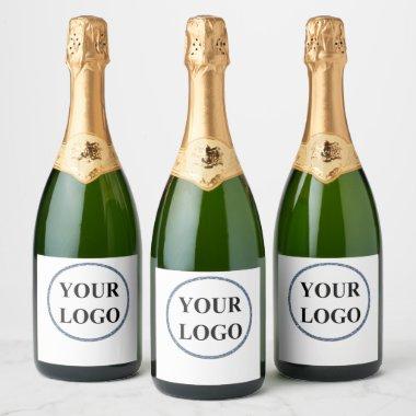 ADD YOUR LOGO HERE SPARKLING WINE LABEL