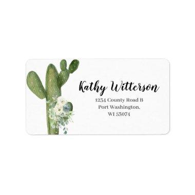 Address Label Cactus Taco bout love Shower