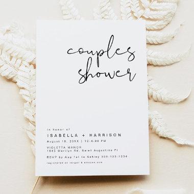 ADELLA Modern Minimalist Couples Shower Invitations