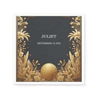 Adventure Passport Boarding Pass  Napkins